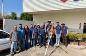 Estudantes de Geoprocessamento do Campus Balsas realizam visita técnica à empresa AGROGEO Topografia
