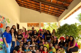 Projeto de extensão dos alunos de Pedagogia do Polo Paulino Neves valoriza o brincar na formação docente
