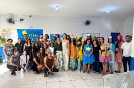 Alunos de Pedagogia do Programa Ensinar realizam mostra sobre Educação Infantil no Polo Anajatuba