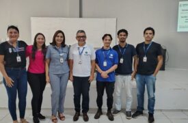 Programa Ensinar participa de treinamento sobre manipulação, acondicionamento, reaproveitamento e descarte de produtos químicos