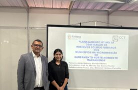 Aluna da Uema apresenta estudo sobre otimização da destinação de resíduos sólidos na 22ª Semana Nacional de Ciência e Tecnologia 