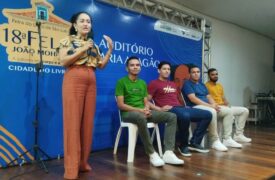 Estudantes do Curso de Matemática Licenciatura apresentam trabalhos na 18ª Feira do Livro de São Luís