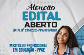 Inscrições abertas para o Mestrado Profissional em Educação