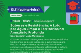 Uema participará da COP30 em painel sobre saberes tradicionais e sustentabilidade na Amazônia