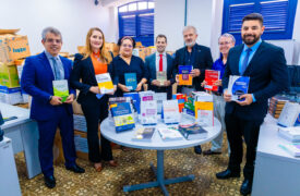 Cursos de Direito da Uema recebem livros, frutos da participação em Edital publicado pelo Ministério Público Federal