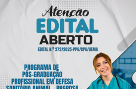 Uema abre inscrições para Mestrado e Doutorado Profissional em Defesa Sanitária Animal
