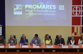 Reitor da Uema participa de lançamento do projeto PROMARES na Universidade de Brasília