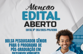 Uema lança edital para Bolsa de Pesquisador Sênior voltado ao Programa de Pós-Graduação em Desenvolvimento Socioespacial e Regional