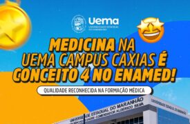 Curso de Medicina da Uema obtém Conceito 4 no Enamed e lidera avaliação no Maranhão