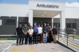 Secretário da SEAD visita ambulatório do Centro de Ciências da Saúde da Uema no Campus Paulo VI