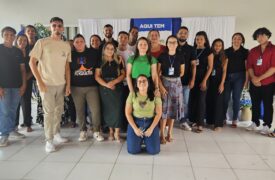 Alunos de Geografia e Matemática do Polo Santana do Maranhão realizam Seminário de Prática Curricular na Dimensão Educacional