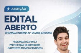 Uema lança chamada interna para apoiar participação de docentes em eventos técnico-científicos