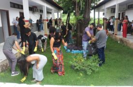 Uema Campus Caxias realiza Trote Ecológico com calouros